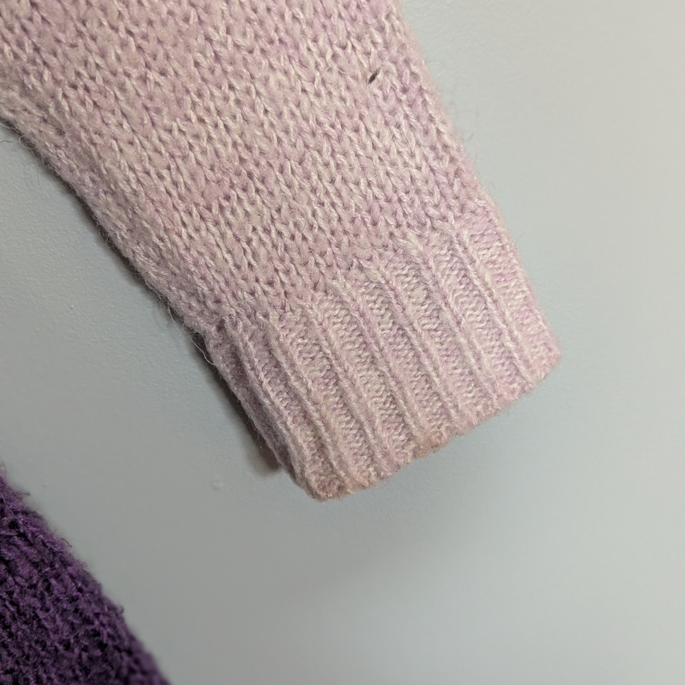 4/$10 ✨ Lily Morgan Purple Ombre Women's Small Sweater‎ - Picture 7 of 7